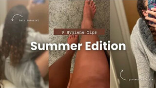 9 Hygiene Tips *SUMMER EDITION* ☀️