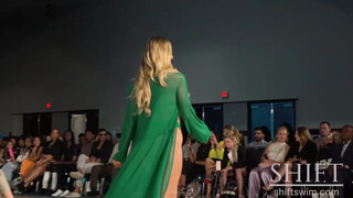 3. SEXY HOT MIAMI STYLES BIKINI SHOW 4K ft AMBER QUINN BRIANA SMITH Fort Lauderdale Fashion Week