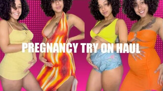 Pregnant Try on Haul by Jasper