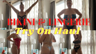 Bikini & Lingerie Try On Haul