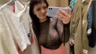 5. Transparent/See-Through Clothes | Try-On Haul | At The Mall