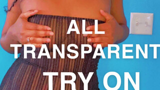 1. TRANSPARENT Try On Haul | SEE THROUGH | SHEER | SHEIN #sheer #sexy #shein #tryonhaul #lingerie