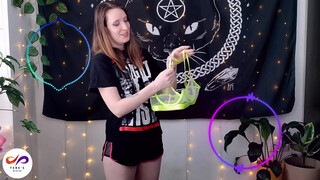 3. Neon Transparent Lingerie Try On Haul ????