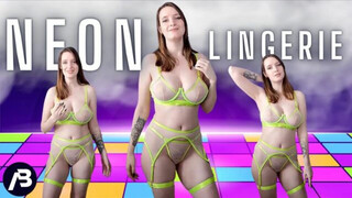 Neon Transparent Lingerie Try On Haul ????