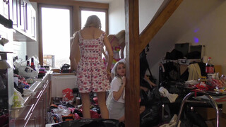 1. Dancing House Party with Destiny, Bella, Flo and Louisa on Try on Haul Day for Leon Lambert