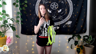 3. Shop Neon Green Transparent Lingerie with Me – AliExpress Try On Haul ????