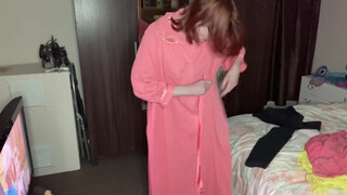 9. 1960s nightgown haul unboxing ( try on ) #1960s #nightgown #tryonhaul #tryon @ravenmadisonvamp