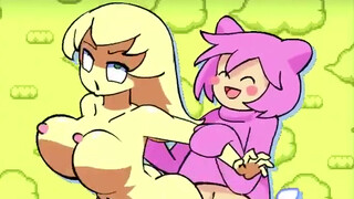10. Kirby and Tiff enjoying some time together – by minus8 (+18 Animation)