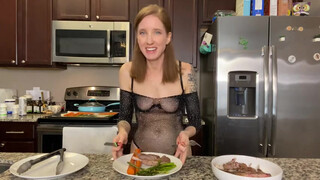 10. Hang out with me! I’m making Lamb, Roasted Carrots, & Asparagus in my Lingerie! It’s AIP Compliant!