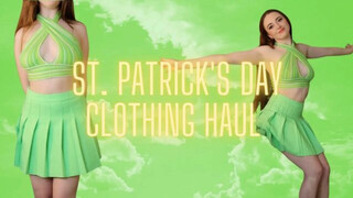 St. Patrick’s day festival clothing haul