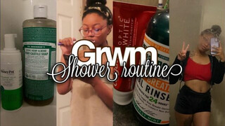 GRWM to chill in the house | Shower Routine