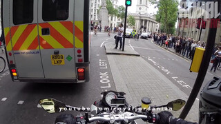 7. Nude cyclists and the Police **Warning: Contains Nudity**
