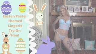 Easter/Spring Themed Victoria’s Secret Lingerie Try-On Haul ft. Natasha Kirsten