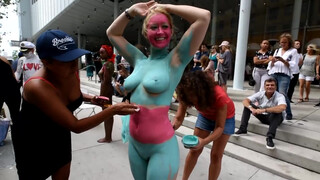 4. BODYPAINTING AT THE WHITNEY MUSEUM 2018 – NYC (2)