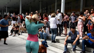 9. BODYPAINTING AT THE WHITNEY MUSEUM 2018 – NYC (2)