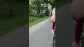 Nude cyclist #youtubeshorts #shorts #protest