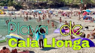 Ibiza2021: Playa de Cala Longa| Cala Llonga Beach| Beach Walk Tour| Spain