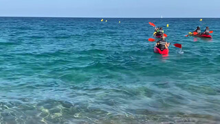 10. 4k VIDEO BEACH walk in COSTA BRAVA Spain TRAVEL vlog