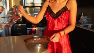 8. Cooking Pizza in Lingerie | Love Life Update