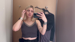 1. See-Through Try On Haul | Transparent Lingerie and Clothes | Try-On Haul At The Mall