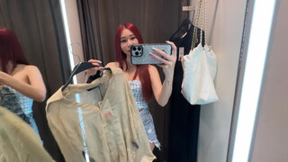 1. 4K Exploring Transparent Clothes with Aprilia Try on Haul