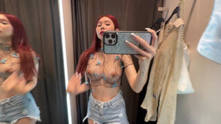 6. 4K Exploring Transparent Clothes with Aprilia Try on Haul