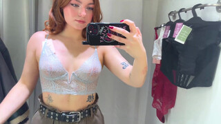 2. [4K] Transparent lingerie haul | See through Lingerie Try on Haul