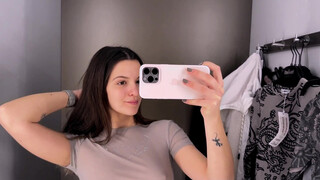 7. [4K] Transparent Clothes Try on Haul with Emilia