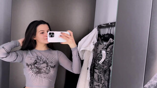 3. [4K] Transparent Clothes Try on Haul with Emilia