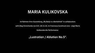 1. Lustration / Ablution №5