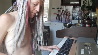 8. Tittie Little Birdy Song-Topless Piano time….haha