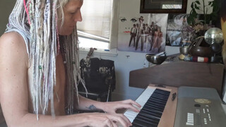 2. Tittie Little Birdy Song-Topless Piano time….haha