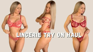 Lingerie Try on haul | Valentine’s Day Special #3 | Sheer & Playful