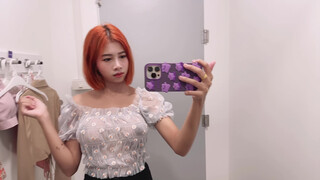 8. See-Through Try On Haul | Transparent Lingerie and Clothes | Try-On Haul At The Mall #2
