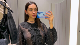 1. Transparent Try on Haul TOP with Kira