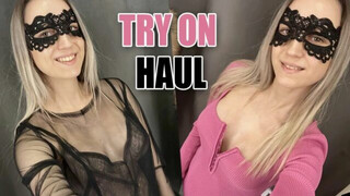 TRY ON HAUL | I buy new see-through and transparent clothes