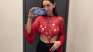 9. Transparent Try on Haul TOP with Kira #2