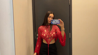 2. Transparent Try on Haul TOP with Kira #2