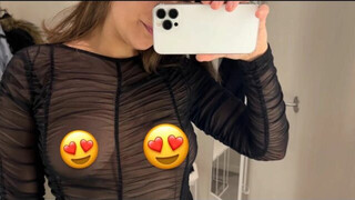 Transparent Try-on Haul with Akame [4K] | See Through Haul