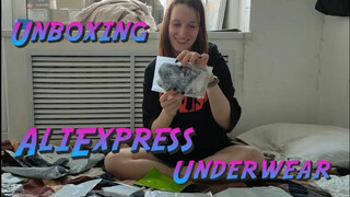 Unboxing посылки с Aliexpress в которой много нижнего белья для меня