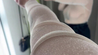 4. [4K] Dressing room Try on Haul | Transparent tops