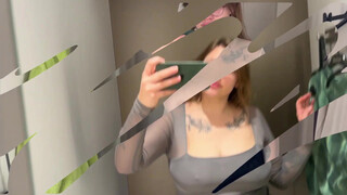 9. [4K] Dressing room Try on Haul | Transparent tops