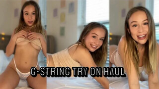 SEXY G-STRING TRY ON HAUL ????️