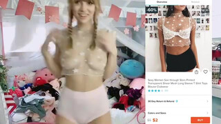 9. Trying on $1 bras panties! Expectation Vs Reality (Review Video) Part 1