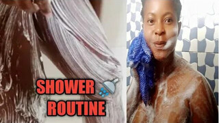 SHOWER ROUTINE//MY NIGHT TIME AFTER WORK SHOWER ROUINE