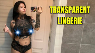 See Through Clothes | Transparent Lingerie Try On Haul