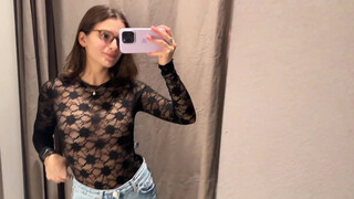 4. Transparent Clothes Try on Haul with Emily