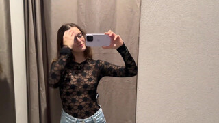 5. Transparent Clothes Try on Haul with Emily