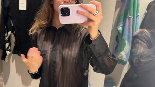 9. Transparent Clothes Try on Haul with Emily