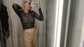 10. See Through Try on Haul in Mall